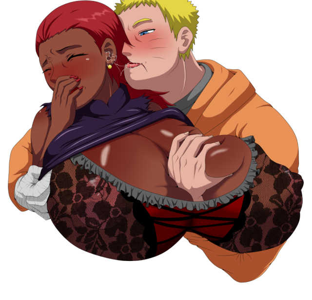 karui+uzumaki naruto