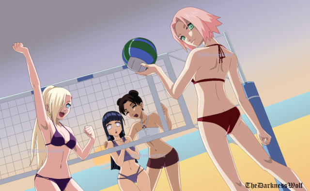 hyuuga hinata+ino yamanaka+sakura haruno+tenten