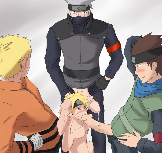 hatake kakashi+sarutobi konohamaru+uzumaki boruto+uzumaki naruto