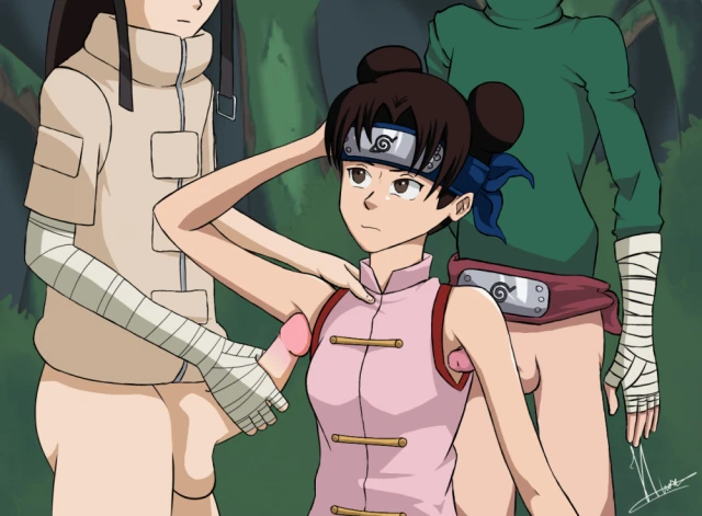 hyuuga neji+rock lee+tenten