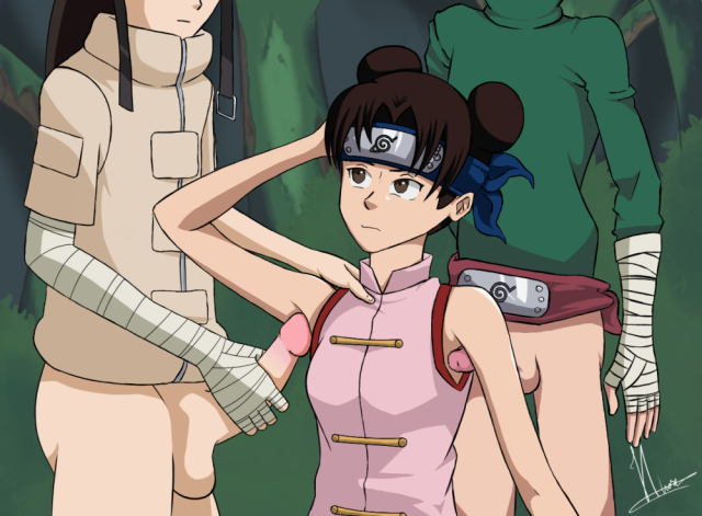 hyuuga neji+rock lee+tenten