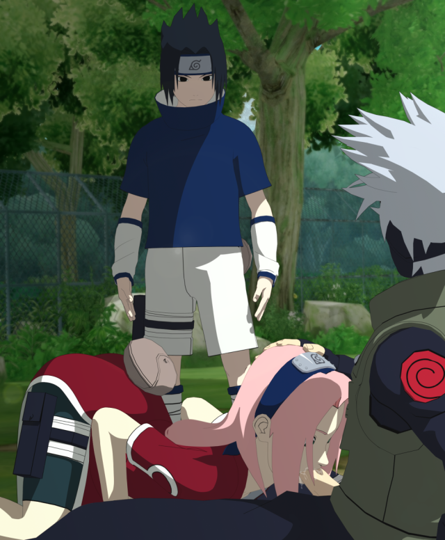 hatake kakashi+sakura haruno+sasuke uchiha