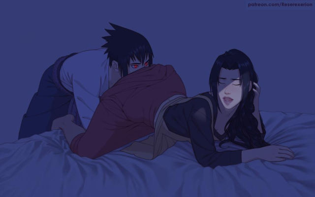 sasuke uchiha+uchiha mikoto