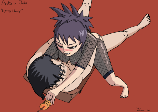 mitarashi anko+uchiha itachi