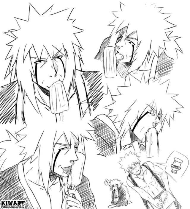 jiraiya+uzumaki naruto